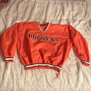 Starter Cleveland Browns waterproof pullover